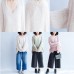 beige white fashion knit sweaters plus size casual ruffles sweater